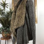 Hollister California Women Cardigan Sweater Long Sleeve Shawl Neck Knit Y2K Boho Size M Photo 5