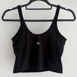 Lululemon Align Tank Top Women 4 Black Nulu Cami Cropped Built In Bra Yoga Gym Photo 1