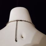 Silver & Black Multilayer Flower & Lock & Key Necklace Silver Photo 3