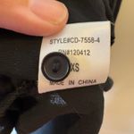 L'Academie Black Striped Button Down Tie Front Shirt Dress XS NWOT Photo 5