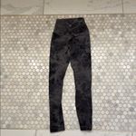 Lululemon Women’s Black and Gray Tie-Dye Align Leggings Photo 1