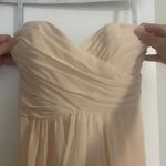 Alfred Angelo strapless sweetheart neckline Bridesmaid dress in color Champagne Photo 2