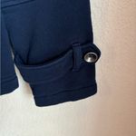 Coldwater Creek Navy Double Breasted Pea Coat Style Sweater With Detachable Hood Photo 4