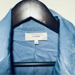 Vince • Drapey Boyfriend Blazer • Satin • Blue • Size 10 • Sky Graphite • $445 Photo 7