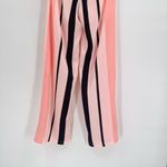 Anthropologie Gianni Bini High Waisted Wide Leg Vertical Stripe Trouser Flowy Palazzo Pants Photo 5