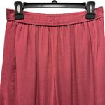 Madewell  Womens Clement Maroon Cropped Cullotes Wide Leg Pants  Size M Photo 3