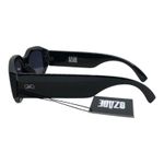 SZADE NIB East Side Black Ink Sustainable On Trend Rectangular Frame Sunglasses Photo 15