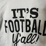 Bella Canvas Bella + Canvas It’s Football Y’All L/S Top Shirt Women’s 3/4 Sleeve Medium Photo 2