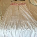 Juicy Couture  14 white eyelet adjustable strap lined above knee ruffle embroider Photo 10