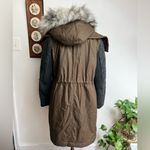 Vera Wang Brie Faux Fur Anorak Hooded Parka Winter Coat Small Photo 10