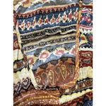 American Eagle Size Small romper Spaghetti Straps Colorful Boho Peasant Beach Photo 6