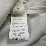 SheIn  Halter Neck Corset Top M White Lace Up Bows Detail Split Hem Satin Feel Photo 5