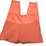 Nike  Women's Pull On Crochet-Edge Yoga Dri-Fit Activewear Leggings Pink Large Photo 6