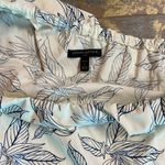 Banana Republic  One Shoulder Tropical Floral Ruffle Dress With Belt ~ Size PL💚🍄 Photo 3