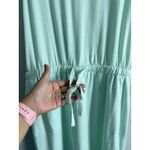 Lou & grey  Womens Medium Signaturesoft Lite Mint Crossover Back Pocket Dress NEW Photo 8