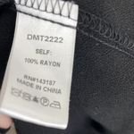 Dance & Marvel  Women’s Black Deep V Neck w/ Half Sleeve Blouse - Size Large Photo 4