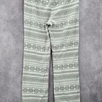 Old Navy  White Gray Fleece Snowflake Sleep Pajama Bottoms Pants M Medium Photo 1