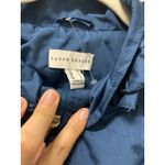 Susan Graver  Women’s Jacket Water Resistant Zip-Front Grommet Trim Blue Size M Photo 5