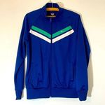 Nike Women’s Athletic Department Deep Blue Track Style Jackets Full Zip Size XL Photo 0