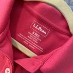L.L. Bean Size S Rose Pink Cotton Sleeveless Polo Shirt Collar Golf Tennis Photo 7