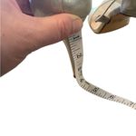 Lulus  Aimee Champagne Metallic Lace-Up Heels
Gold Glam Black Tie NYE shoes Photo 12