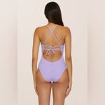 Becca Fiesta Plunge One Piece Swimsuit S Photo 4