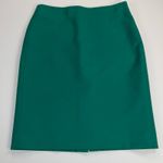 J. Crew Kelly Green No. 2 Pencil Skirt Fitted Professional Size 2 Photo 1