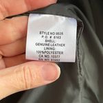 Margaret Godfrey Women's Vintage Grey 100% Leather Suede Jacket Size 12 Gray Photo 7