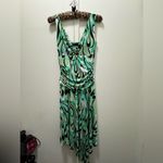 Blu Sage Y2K Retro Green and Black asymmetrical whimsigoth fairy core dress XS Photo 1
