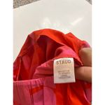 STAUD  Red and Pink Floral Printed Georgia Romper Sleeveless size 4 Photo 4