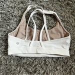 Lululemon white energy bra size 8 Photo 3