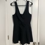 American Eagle AE Poplin Corset Romper Photo 4