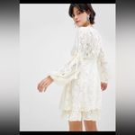 Free People NWT Ruby Lace With Tie Sleeves Ivory Dress, Size xs baby doll Photo 3