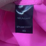 POMANDER PLACE Tuckernuck Crepe Kenzo Dress Size XS Electric Pink NEW Barbie Photo 12