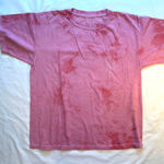 Pink Tie dye Tee shirt, crew neck, short sleeve, size M Size M Photo 0