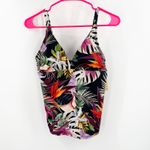 Title Nine  Tankini Top Size Small NWT Sure Bet Noumea Swim Athleisure Black Photo 2