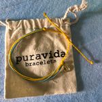 Pura Vida Brand New  Bracelet Yellow And Blue From Dreaming Out loud Pack Photo 0