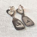 BARSE Sterling Silver Purple and Green Turquoise Cabochon Drop Earrings Photo 9