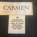Carmen Marc Valvo stretch sweater knit skirt Photo 4