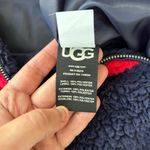 UGG  Annalise Teddy fleece jacket full zipper navy blue Size Small Photo 5