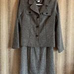 Sheri Martin New York Dress and Coat Bundle Silver Women’s Size 8 two piece Photo 0