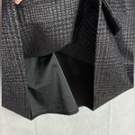 Theory  Two-Tone Black and Gray Mini Skirt Photo 10