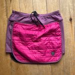 Women's Lightweight Puffer Running Skirt Purple and Pink Medium Photo 1