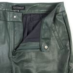 Eloquii Womens 14 Gena Faux Leather Pants Pine Grove Green High Rise Mob Wife Photo 4
