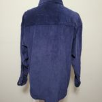 Disney  Pooh navy whale corduroy shacket size xl Photo 3