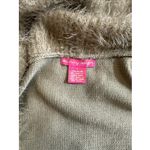 Sunny Leigh ‎ Flurry of Fun Faux Fur Vest in Brown Size S Photo 6