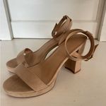 Loft  tan ankle strap heel sandals size 8.5 Photo 3