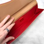 Christian Louboutin Pigalle Heel Clutch Purse Bag Patent Calf Leather Nude Sexy Photo 7