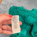 Free People  green tunic/mini dress medium Photo 5