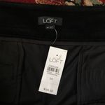Loft Nwt  women's shorts size 14 color in black Photo 3